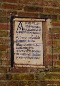 Station 4: Urkundenrolle Schule