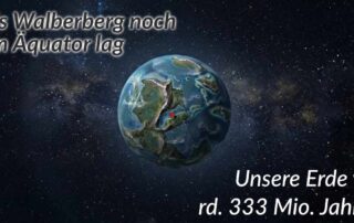 Unsere Erde vor rd. 333 Mio. Jahren