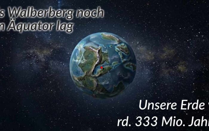 Unsere Erde vor rd. 333 Mio. Jahren